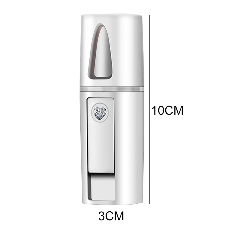 Портативный миниатюрный опрыскиватель паровой аппарат для лица увлажнение, спа небулайзер Паровая установка для лица Уход за кожей тела инструменты для красоты Nebulizador