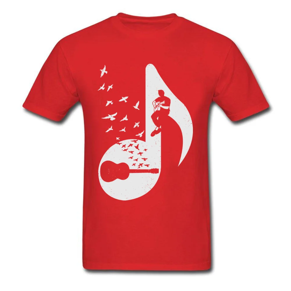 Musical  Note - Acoustic Guitar_red