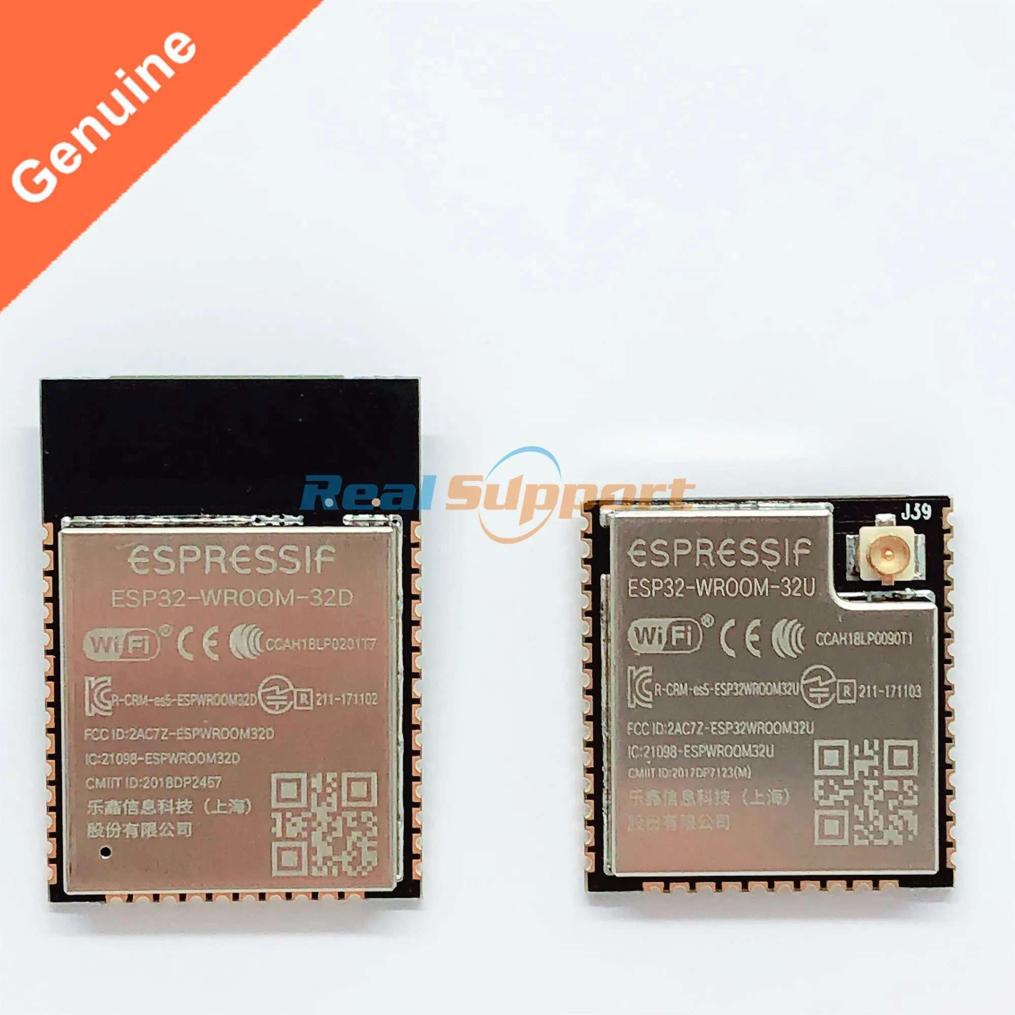 

ESP32-WROOM-32D ESP32-WROOM-32U WiFi+BT+BLE ESP32 Module onboard antenna / U.FL IPEX IPX connector 4MB Flash Espressif Original