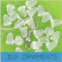 5000PCS/9.0 USD Wholesale Earring Posts and Backs Rubber Earring Stopper Back