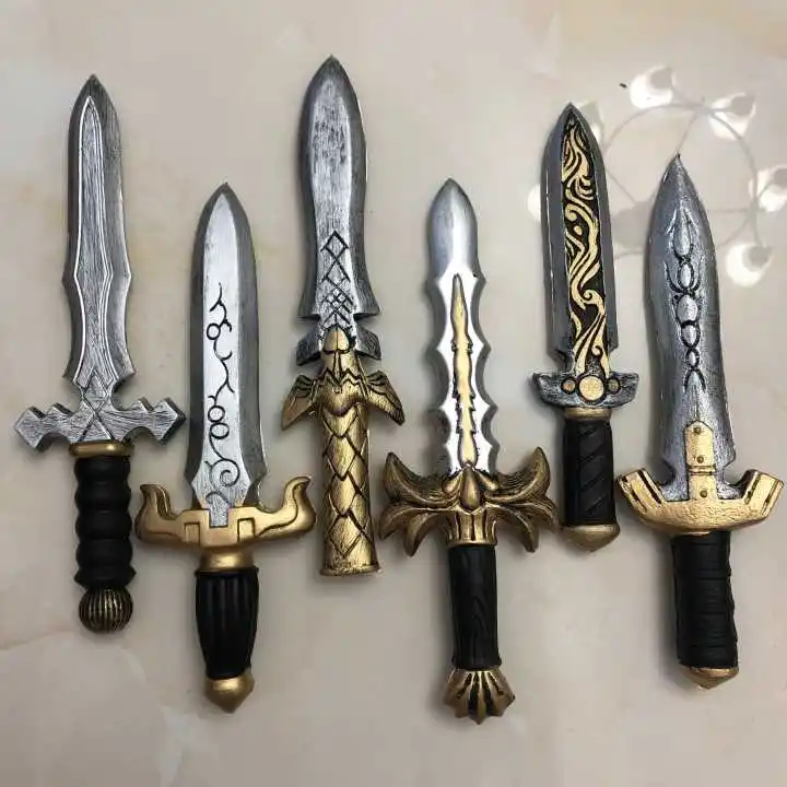 

32cmHalloween Costume Party Props Simulation Knife Plastic Toy Swords Plastic Sword Toy Present