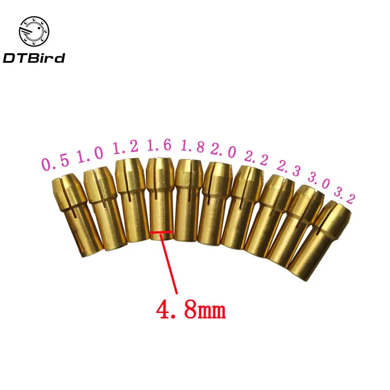 10 шт. Dremel мини Mrill патроны сверлильный патрон адаптер микро для роторный