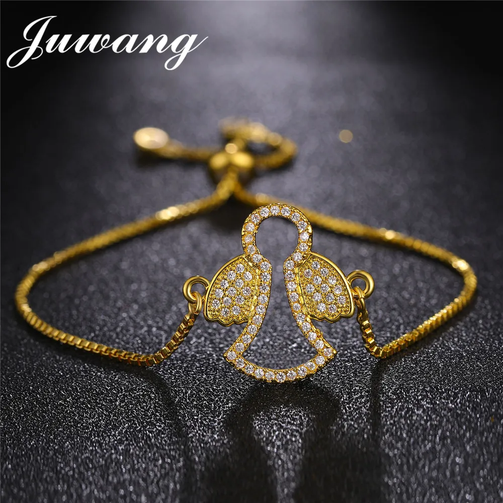 

JUWANG Fashionable Gold Color Bracelet for Woman Adjustable Simple Bracelets Woman Jewelry Party Gifts Bransoletki Damskie