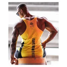 Летние хлопковые майки, мужские майки без рукавов для мальчиков, одежда для бодибилдинга, майка для фитнеса, облегающий спортивный жилет