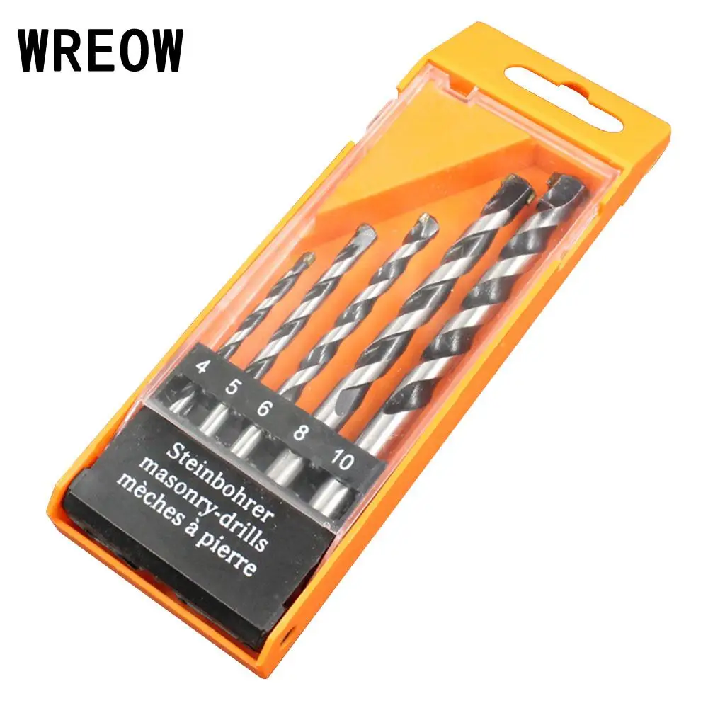 8PC DRILL BIT SET BUILDERS MASONRY PROFESSIONAL QUALITY PACK 3MM TO 10MM