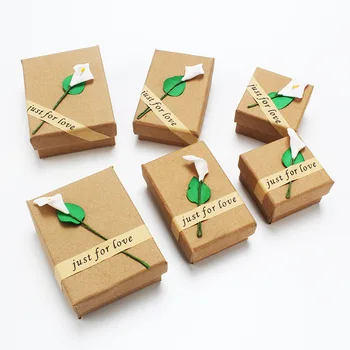 

DoreenBeads Paper Jewelry Box Bracelet Necklace Watch Ring Jewelry Boxes Set Wholesale Packaging Display Vintage Classic 1 Piece