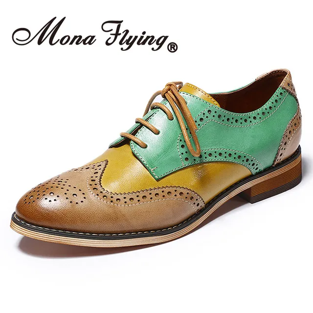 Leather Hand-made Oxfords Shoes 