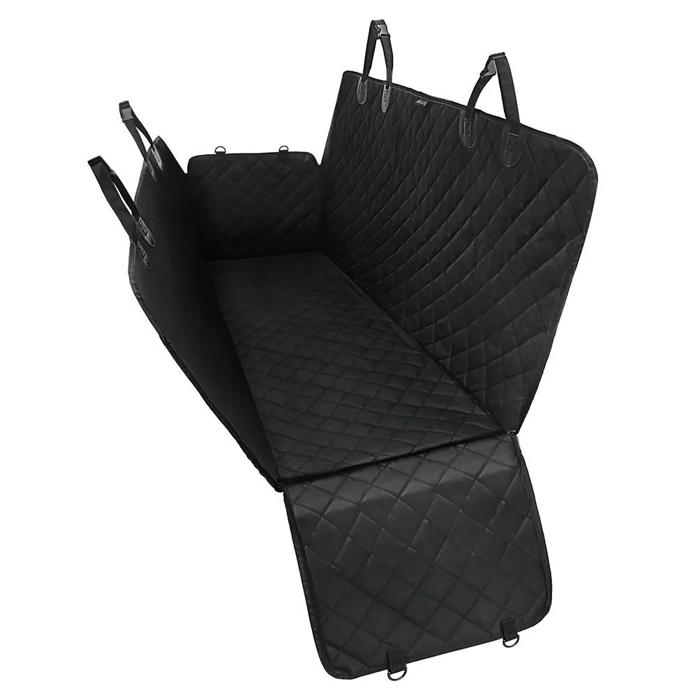 

Car Seat Hammock for Dogs Rear Back Seat Covers Pet Seat Belt Safety Protector Dog Travel Carrier Cat Mat Blanket Trucks SUVs