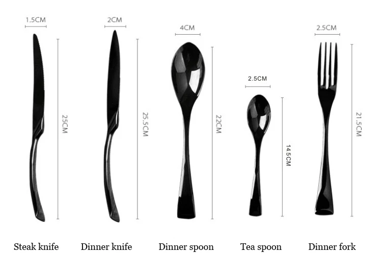 dinnerware size