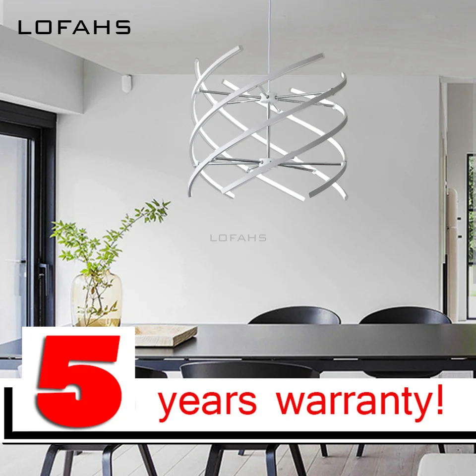 

LOFAHS Helix lines Chandelier For Living Room Bedroom Home AC85-265V Modern Led Ceiling Chandelier Lamp Fixtures Free Shipping