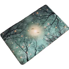 CAMMITEVER Луна и ветви ночной 3D печать ковер коврик для прихожей Противоскользящий коврик для ванной комнаты впитывающий воду кухонный коврик/коврик