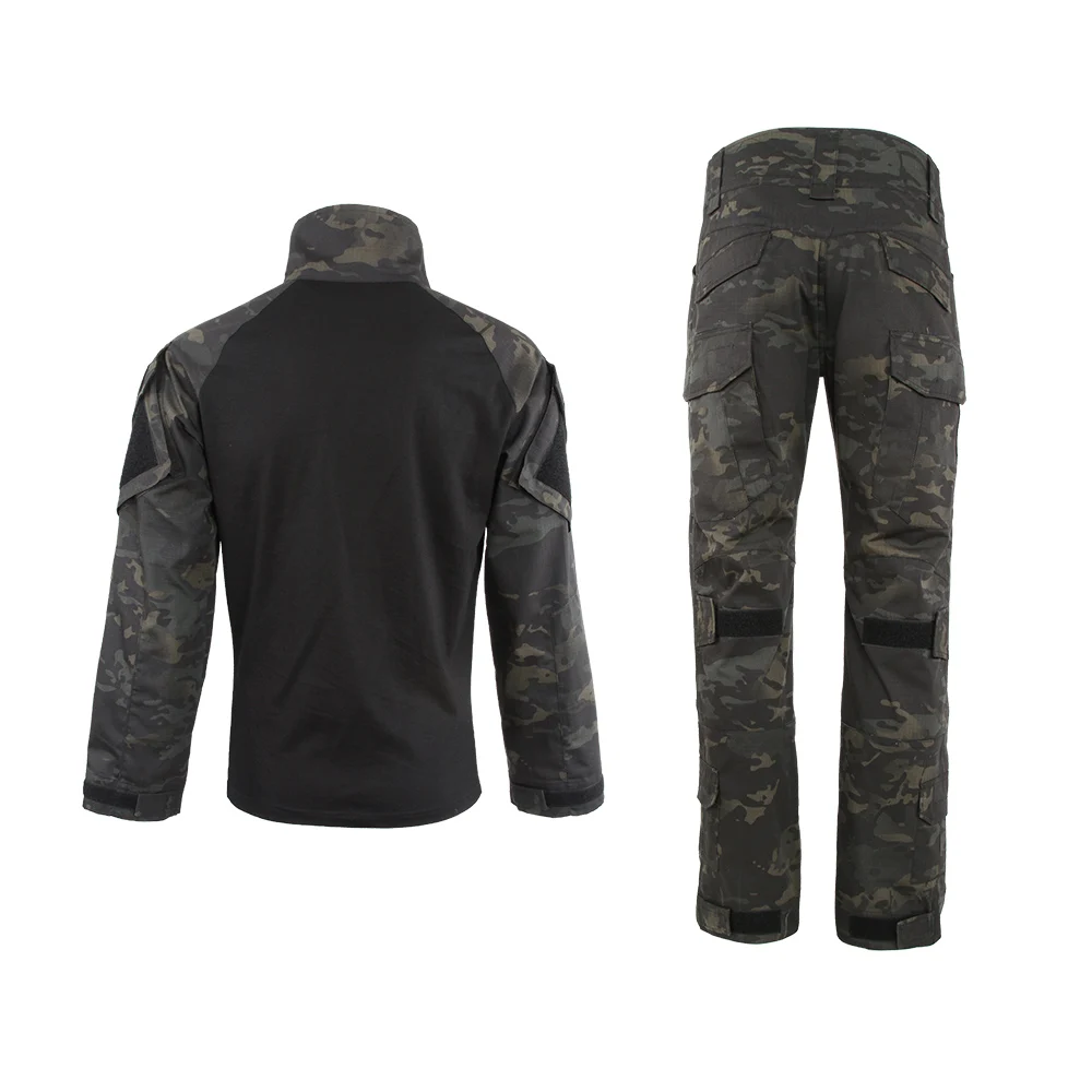  EXCELLENT ELITE SPANKER Military Camouflage Suit Tactical Assault Combat Mens Set For Outdoor Army 