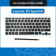 New Keycap set ES Spanish AP08 AP11 for Macbook Air Pro Retina 13″ 15″ A1466 A1502 A1398 Keycaps with Tool Replacement
