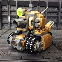 Классический Видео PC игра металлический Slug фигурка военная модель танк робот блок игрушки Мини коллекция собранные DIY игрушки детские подарки