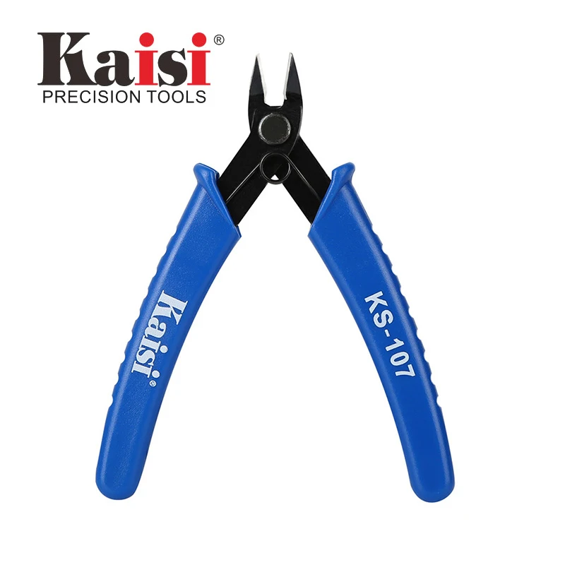 

Kaisi 45 Angle Micro Cutter Plier Electric Cutter Excellent Cutting Pliers Bending Diagonal Plier (Max 0.1 - 1.0 mm)