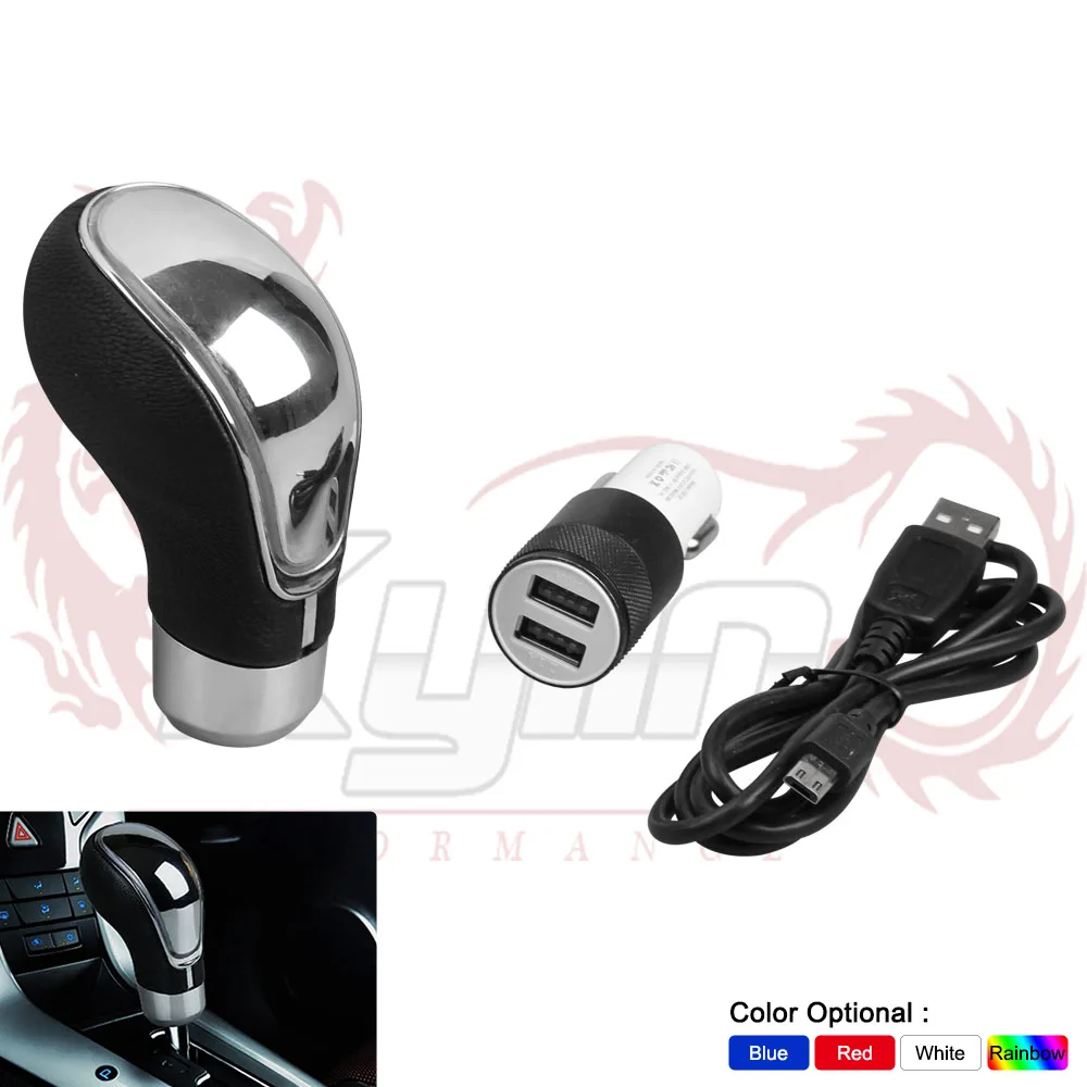 

Universal Touch Activated color change LED Gear Shift Knob Gear Knob for Manual Car SK078