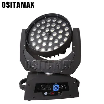 

36x10w disco wash moving head lighting rgbw 4in1 led zoom circle ring control stage moving head lighting