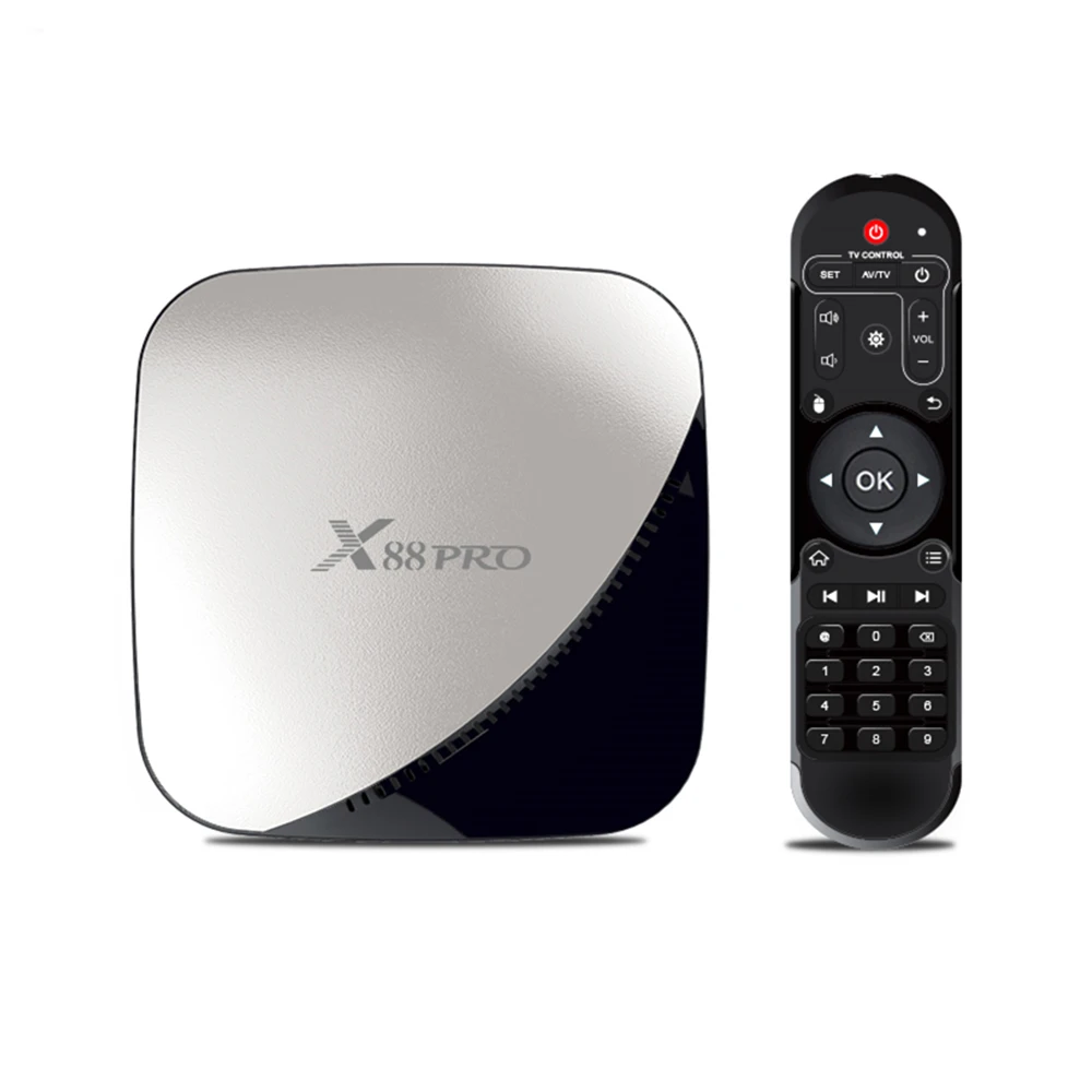 2019 новейший Rockchip RK3318 X88 PRO tv Box Android 9,0 4 Гб ram 64 ГБ 32 ГБ Quad core 2,4g/5g Dual WiFi 4 K X88PRO 2GB16GB