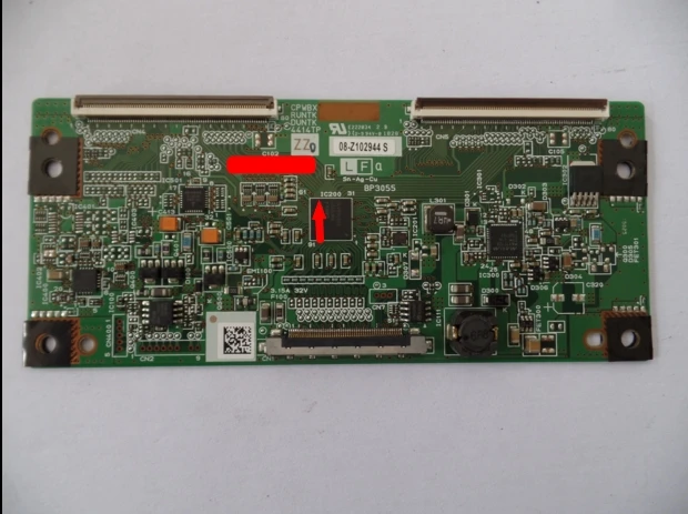 CPWBX RUNTK DUNTK 4414TP ЖК плата Логическая для 3d подключения к 40E19HM Стандартная