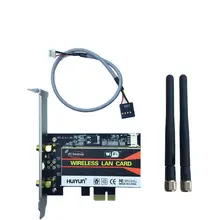 Двухдиапазонный Настольный Wifi 7260AN для Intel 2,4 ГГц и 5 ГГц 802,11 abgn BT Bluetooth 4,0 половинная мини-карта PCI-E 1X8X16X300 Мбит/с Wifi