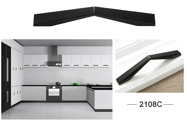 Aluminum Alloy Cabinet Handles Cupboard Pulls (11)