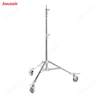 

Heavy duty stainless steel light stand low - legged photo lamp holder bearing 40kg B301 CD15