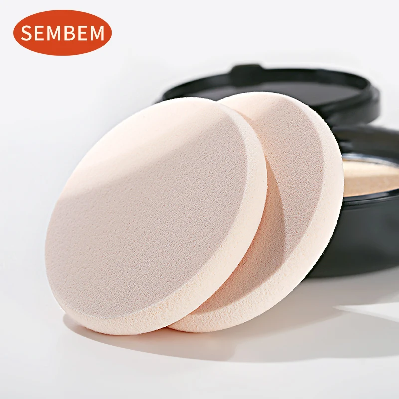 SEMBEM 2 шт. косметическая пудра Круглый спонж для макияжа блендер основа губка
