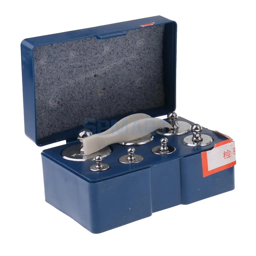 500 Gram Mechanical Table Balance Scale with 7 Weights for Teaching Tool laboratory Equipment Supplies