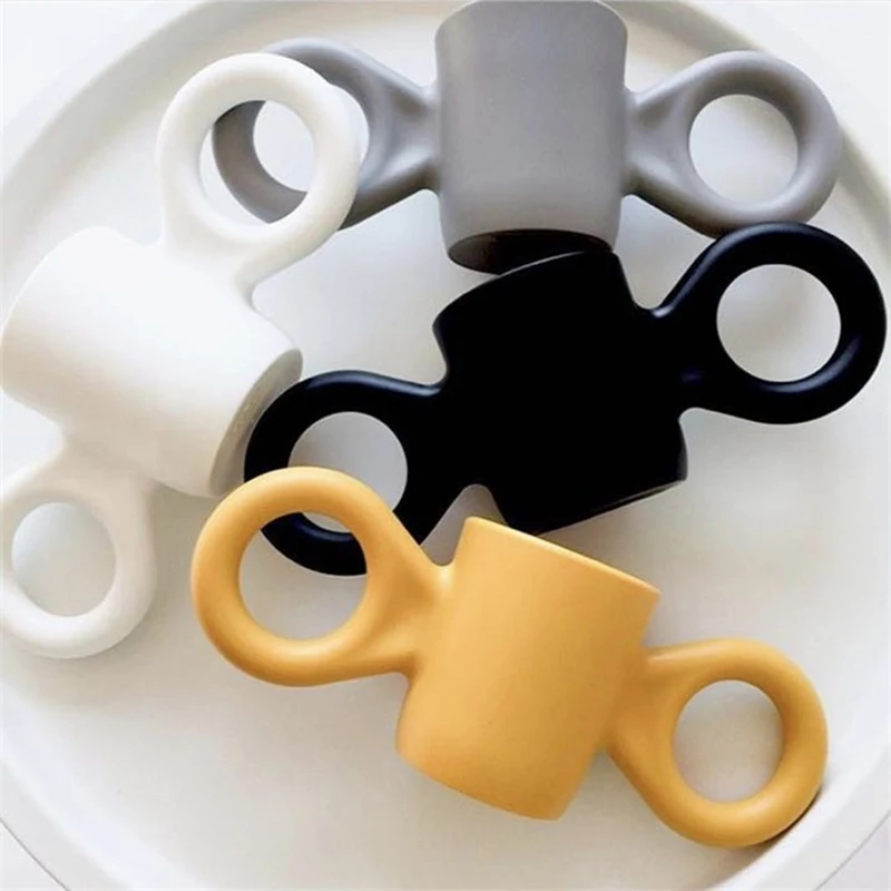 QuickDone -Candy -Color -Mug -Milk -Coffee -Drink -Cup -Instagram -Hot -style -Big -Ears -Baby -Children -Learn -Drink -Cup -Drop -Resistance -Cups -KC1652 (15)