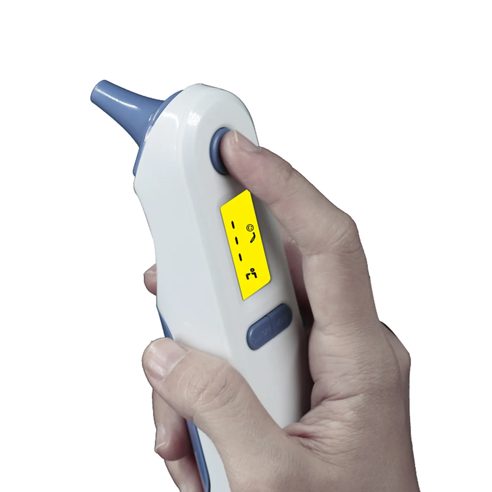 ZOSS lcd Цифровой термометр, цифровой термометр для ухода за телом, инфракрасный термометр для ушей и лба, медицинский термометр для детей и взрослых