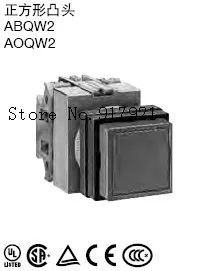 

[ZOB] Square Extended ABQW201 a normally closed two normally open reset AOQW220 Japan idec and spring button switch --10pcs/lot