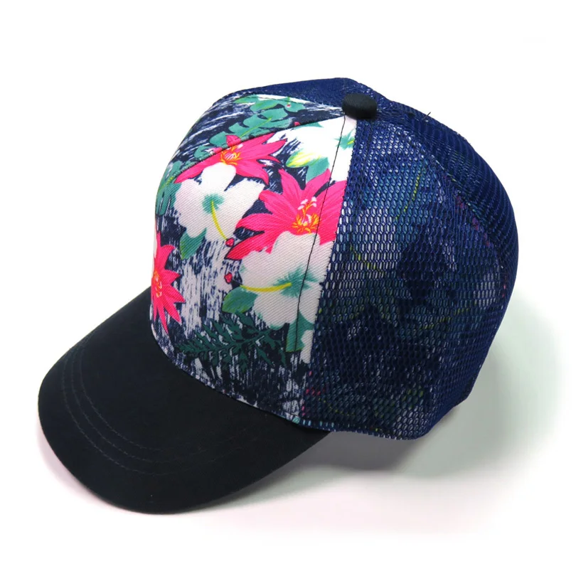 Винтажная бейсбольная кепка для женщин с цветами сетчатая Кепка Casquette Gorras лето 2017