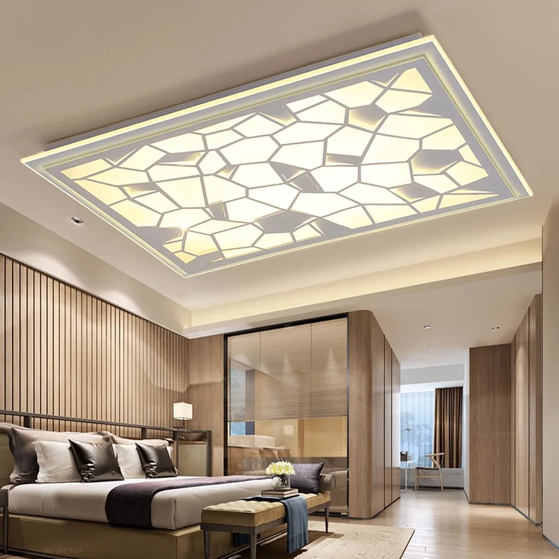 Living Room Light Rectangular Modern Simple Ceiling Light