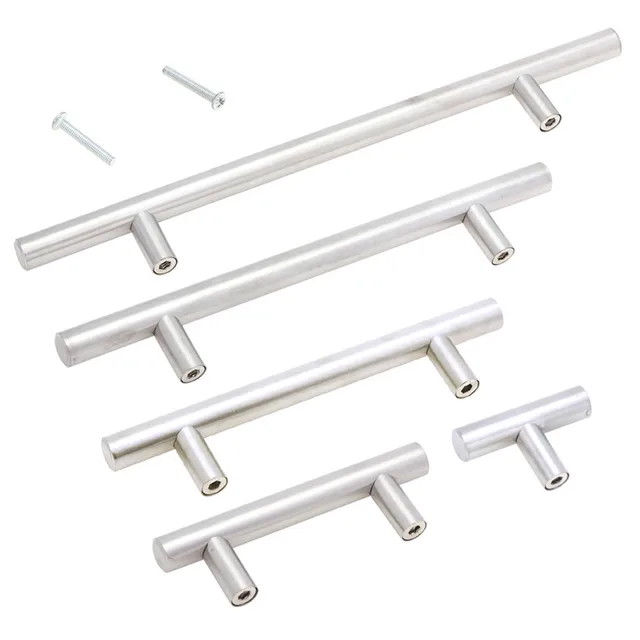 Best Offers abinet knobs handle Furniture handle pull for cabinets kitchen furniture cupboard drawer stainless steel knobs T Bar Best Offers abinet knobs handle Furniture handle pull for cabinets kitchen furniture cupboard drawer stainless steel knobs T Bar