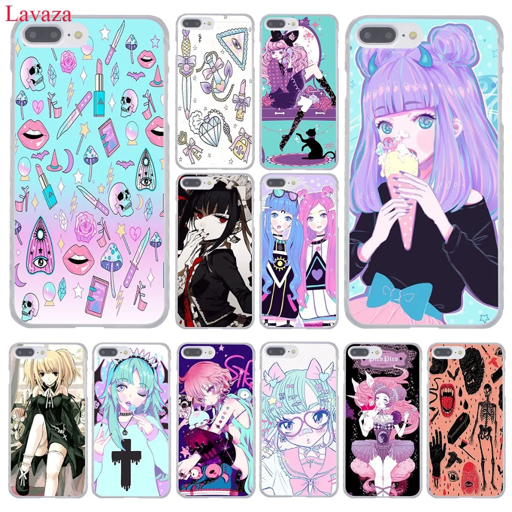 Жесткий чехол для телефона Lavaza Girly Pastel Witch Goth iPhone XR XS X 11 Pro Max 10 7 8 6 6S 5 5S SE 4|phone cases|case