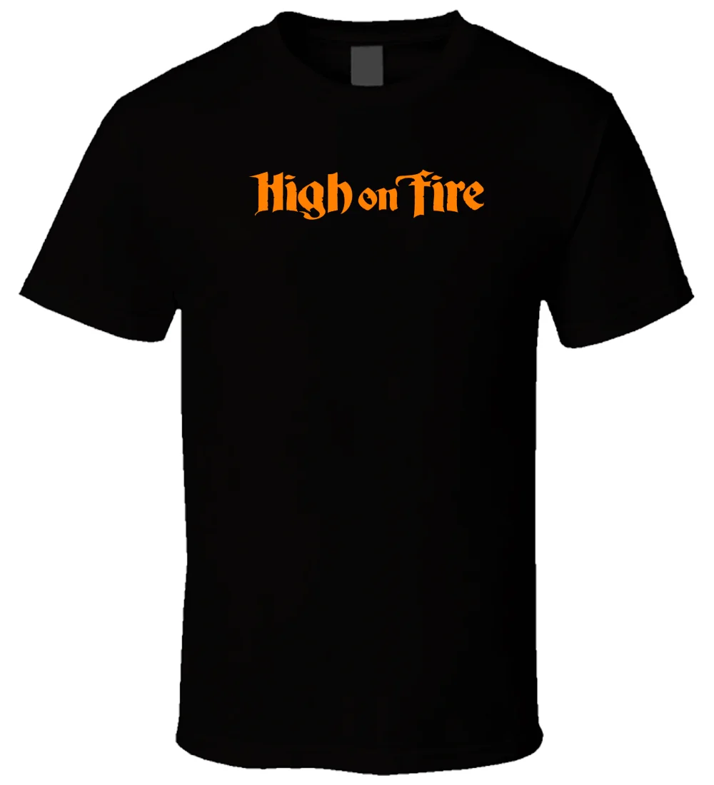 High On Fire 3 Черная футболка для мужчин и женщин унисекс модная футболка Бесплатная доставка