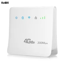 Разблокирована 300 Мбит/с Wi-Fi Маршрутизаторы 4 г LTE CPE Мобильный маршрутизатор с LAN Порты и разъёмы Поддержка at&t sim-карты и Европа азия/Ближний Восток и Африка