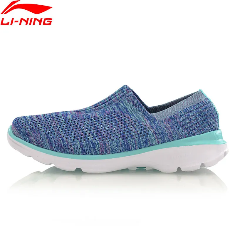 

Li-Ning Women Lifestyle Shoes Easy Walker Breathable Light Fitness LiNing Sneakers Sport Shoes AGCM112 YXB048