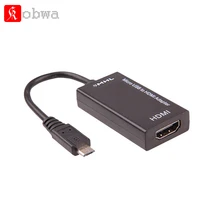 Высокоскоростной адаптер Micro USB Для HDMI 1080p для смартфонов и