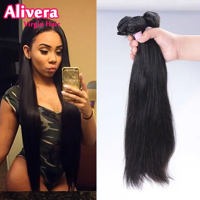 8 42 inch 4 Bundles10A Virgin Brazilian straight Hair