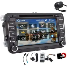Car Stereo For VW Volkswagen Jetta Passat Tiguan Multi-Touch Screen Car DVD Player GPS Navigation Build-In Bluetooth,FM AM Radio