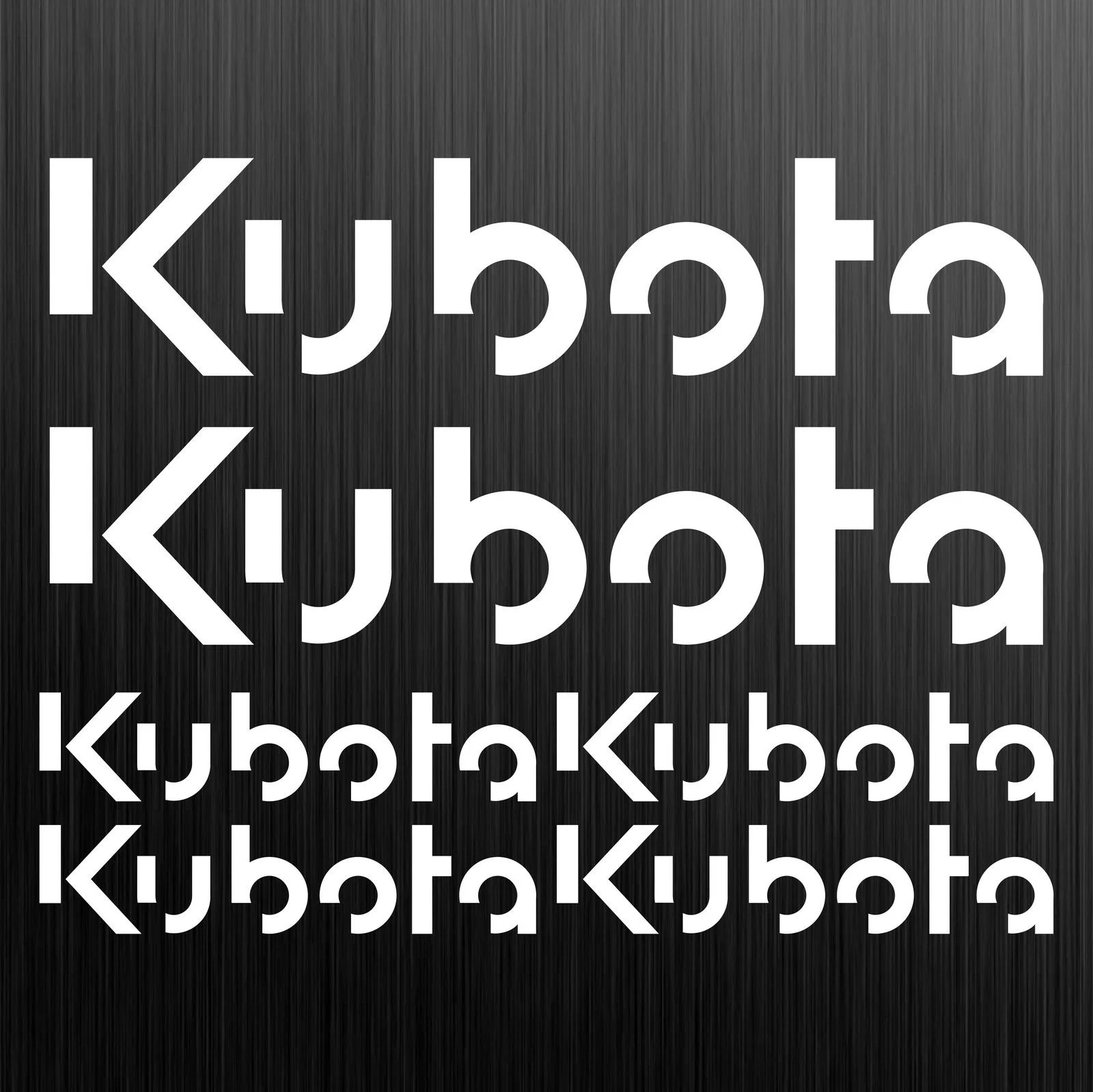 Наклейка для Kubota aufkleber bagger экскаватор minibager 6 Стайлинг автомобиля|Наклейки на
