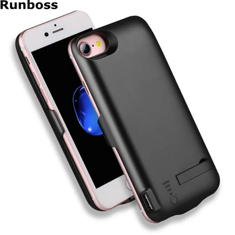 

Runboss for iPhone 7 Plus Power Case 8000mAh Big Capacity Power Bank Cover Case for iPhone 6s Plus