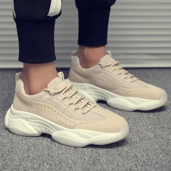 

2019 new style casual shoes men comfortable breathable leisure light weight Hight quality joker men sneakers