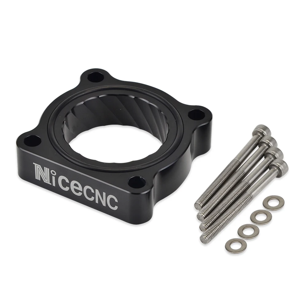 

NICECNC Auto Throttle Body Spacer For Ford Focus 2.3 RS AWD 350PS Explorer Mustang 2.3L for Lincoln MKC Car Accessorries