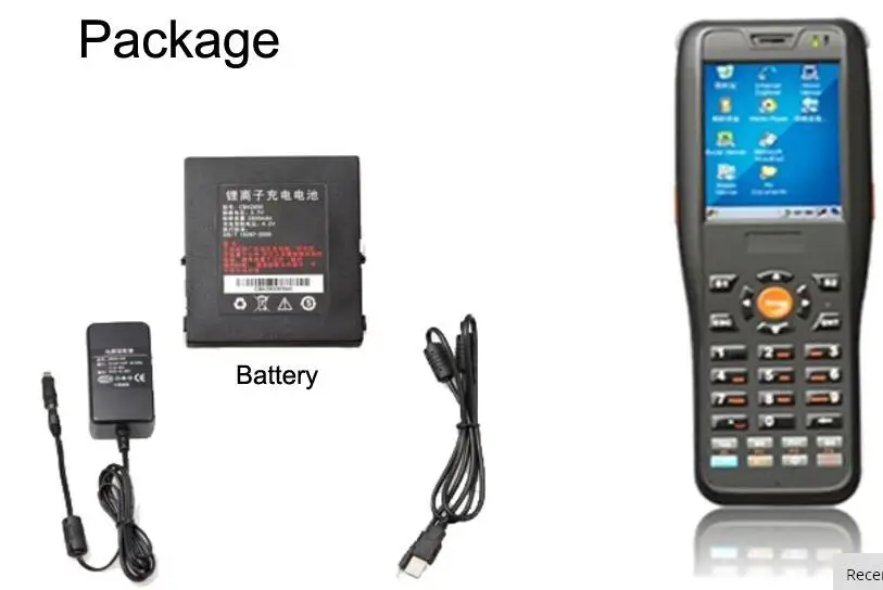 Промышленный мобильный сканер Urovo i3000 Windows CE 5 0 терминал PDA с Wi Fi Bluetooth 256 Мб ПЗУ 1D 25