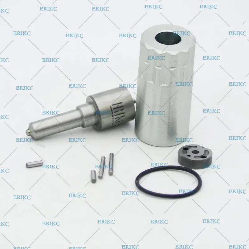 

ERIKC VG1096080010 injector overhaul repair kits DLLA150P1052 (093400-1052) control valve 31#, O-Rings, Pin for HOWO Truck
