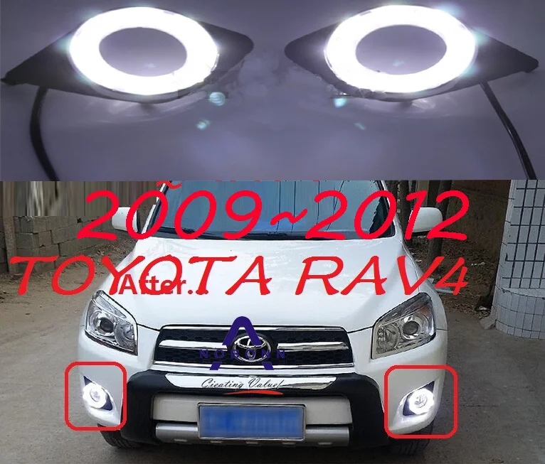 Дневсветильник RAV4 2009 ~ 2016 для внедорожников бесплатная доставка светодиодный