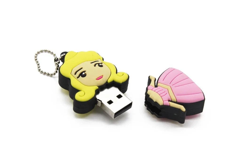 TEXT ME стиль Милая принцесса usb флеш-накопитель usb 2,0 4 ГБ 8 ГБ 16 ГБ 32 ГБ 64 ГБ флешка, подарок