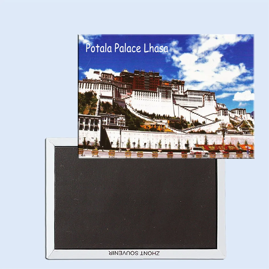 

Tourist Souvenirs,Fridge Magnetic,Exquisite Gift 24595, China - Historic Ensemble of the Potala Palace, Lhasa